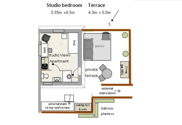 Studio Views Apartment, Cortijo Fruitful Hills Malaga Ngoại thất bức ảnh